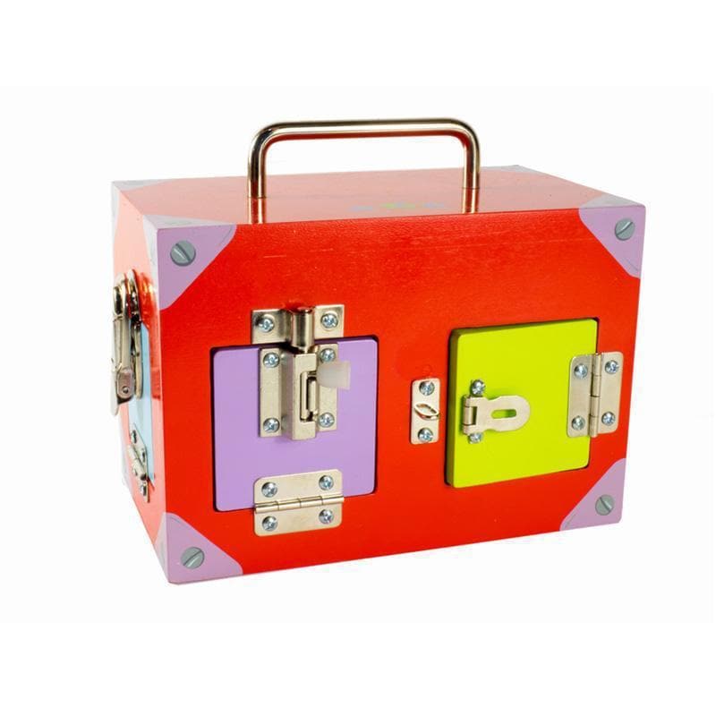 Lock on sale box toy