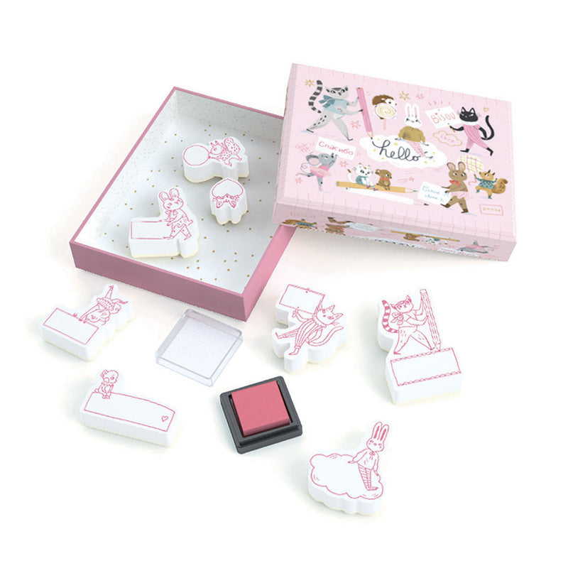 Lucille Message Stamps