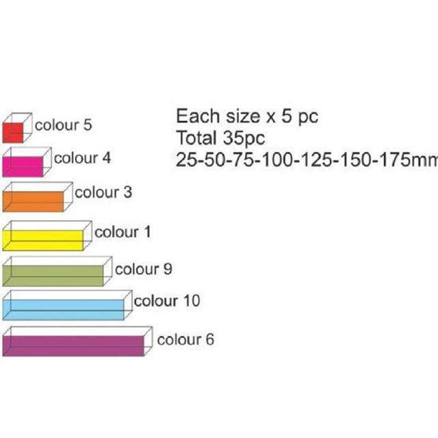 Lucite Step Set/35pc