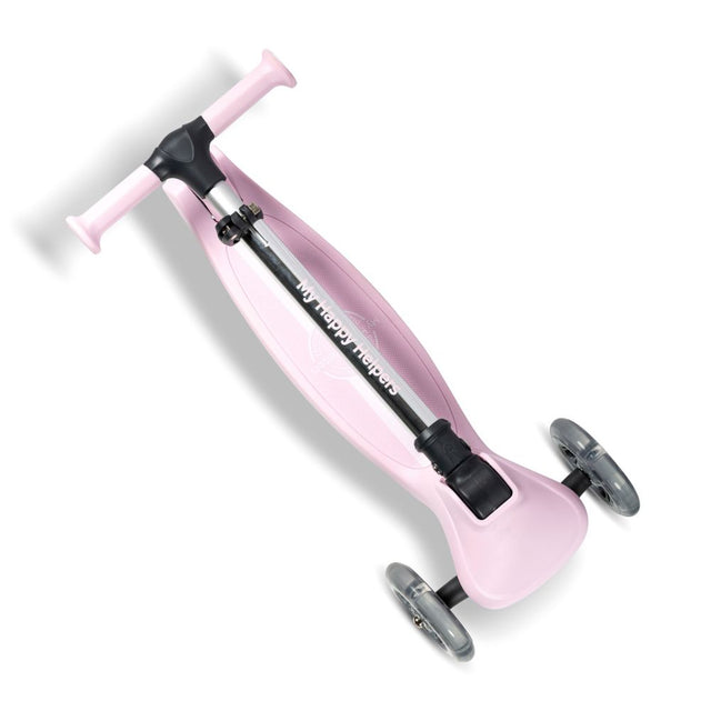 MHH 3 Wheel Folding Scooter - Rose Pink