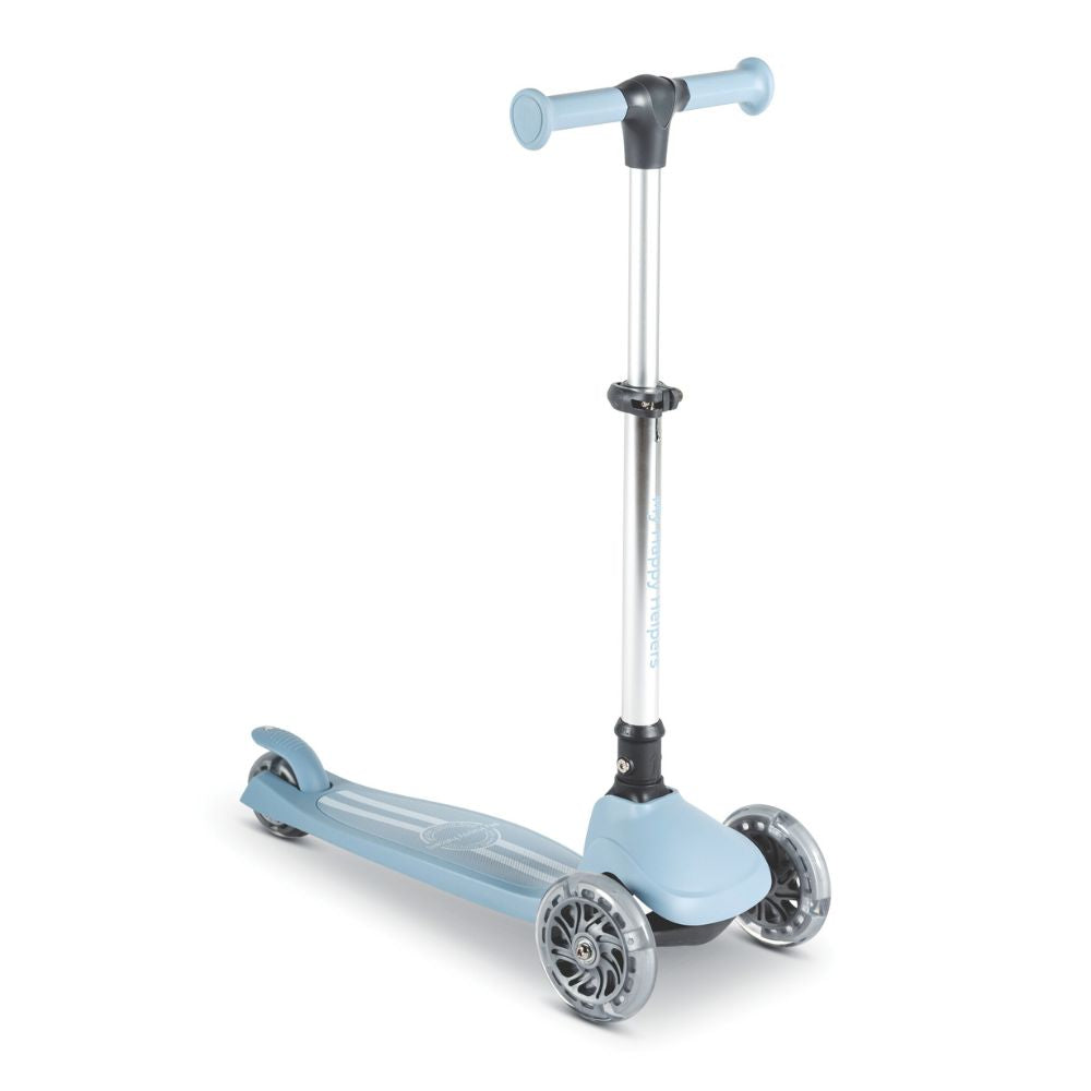 MHH 3 Wheel Folding Scooter - Slate Blue