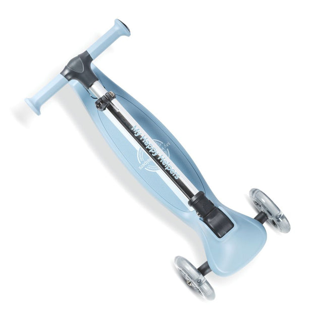 MHH 3 Wheel Folding Scooter - Slate Blue