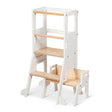 MHH Learning Tower & Step Stool - White Varnish