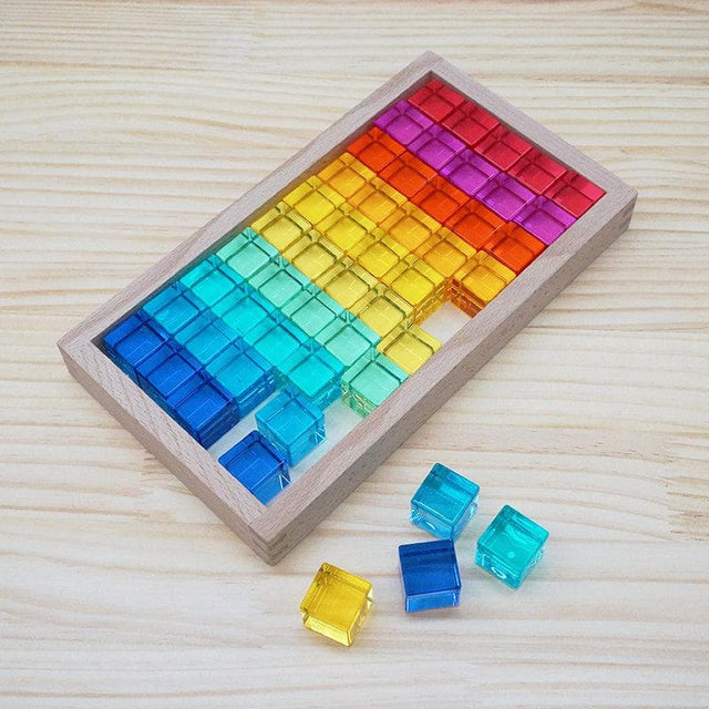 MHH Lucite Cubes 50pc