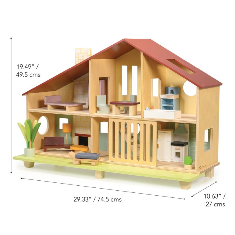 Cedar Chalet with Furniture