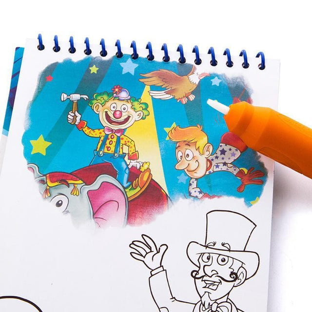 Magic Water Coloring Pad - Amusement Park