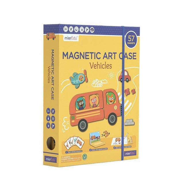 Magnetic Art Case - Vehicles