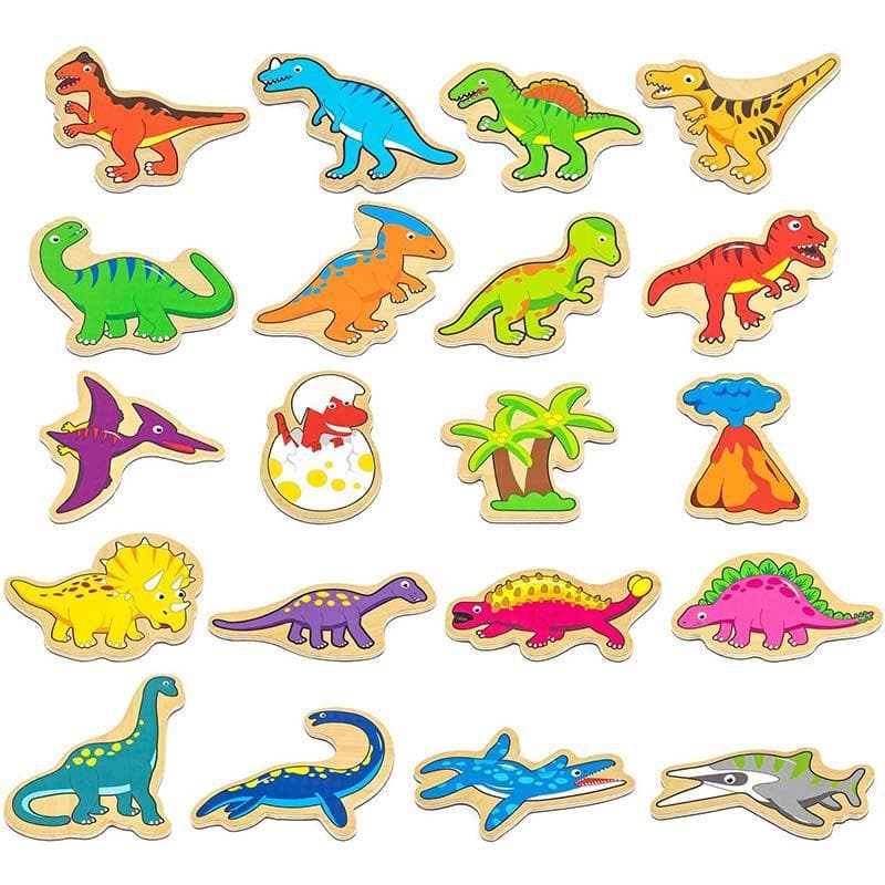 Magnetic Dinosaurs - 20pcs