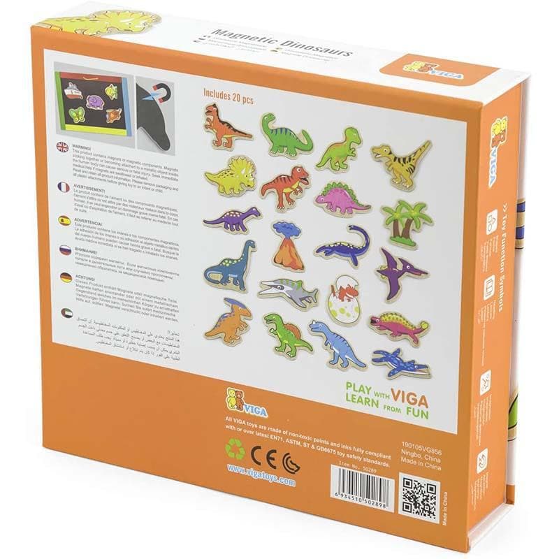 Magnetic Dinosaurs - 20pcs
