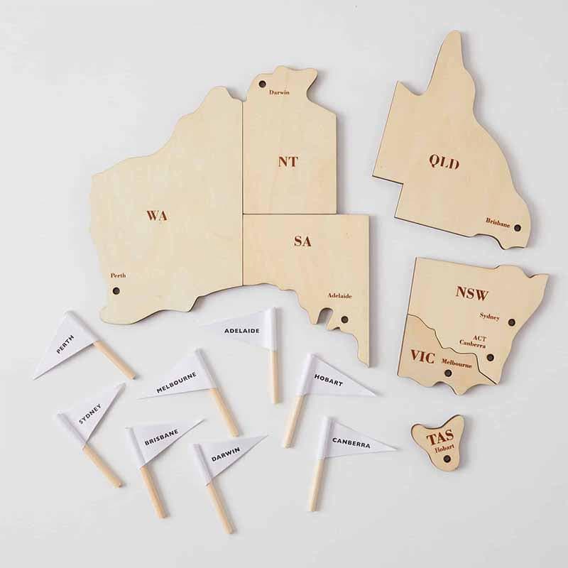 Map Of Australia Puzzle