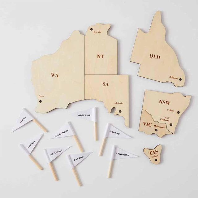 Map Of Australia Puzzle