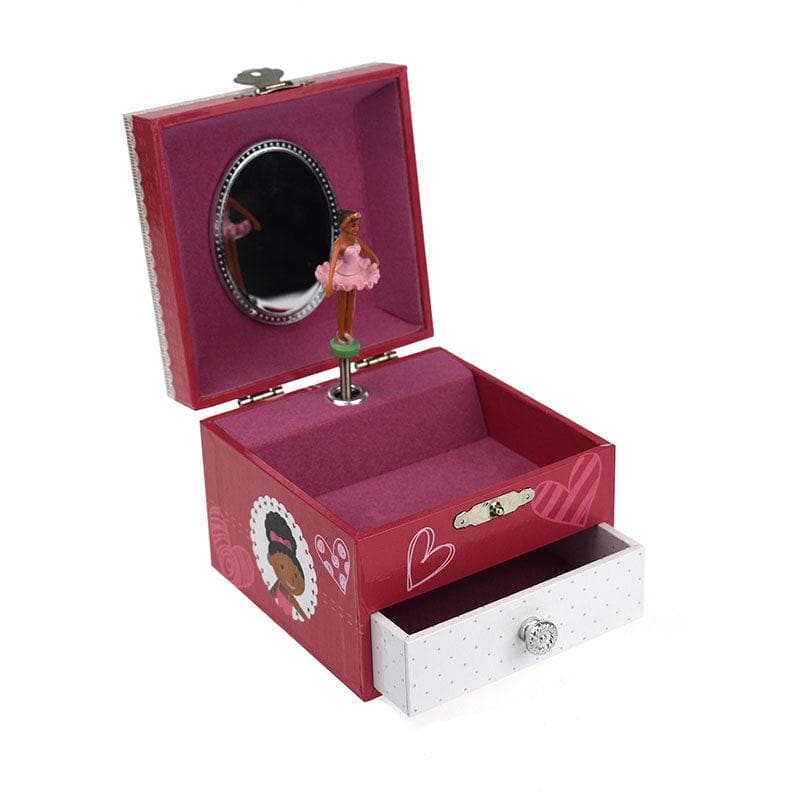Misty Ballerina Square Music Box