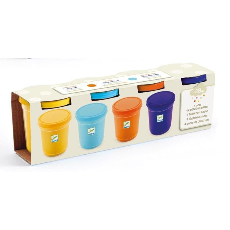 Modelling Dough - Nature - 4 Pots