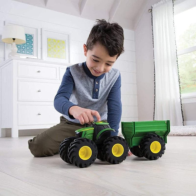 Monster Treads Tractor with Wagon (Lights and Sounds)