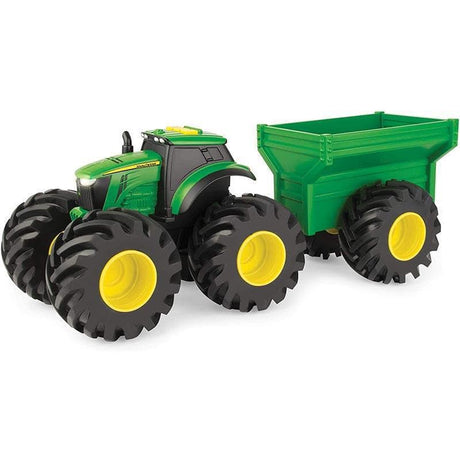Monster Treads Tractor with Wagon (Lights and Sounds)