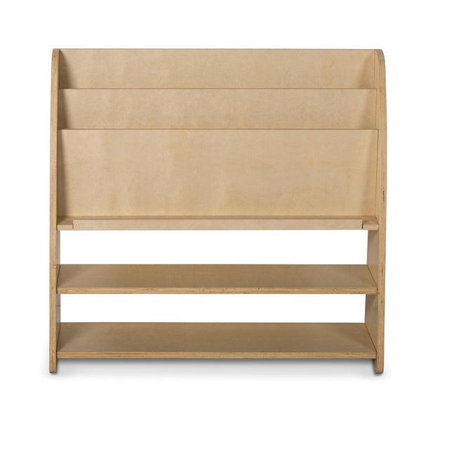 Montessori 2:1 Bookshelf - Varnished Birch