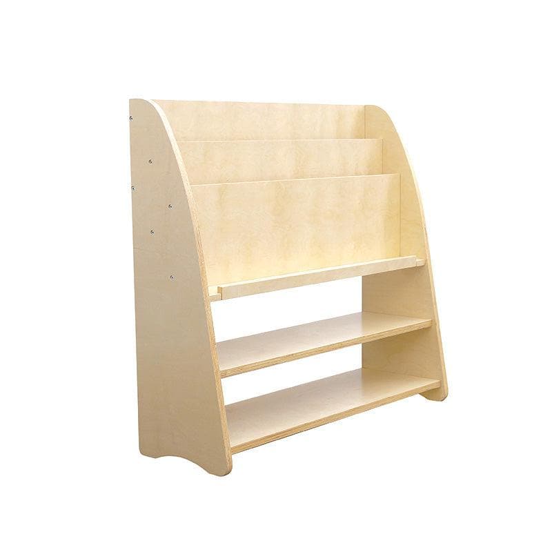 Montessori 2:1 Bookshelf - Varnished Birch