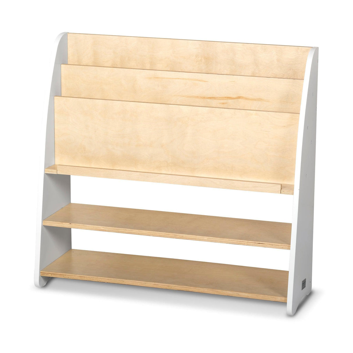Montessori 2:1 Bookshelf - White Birch