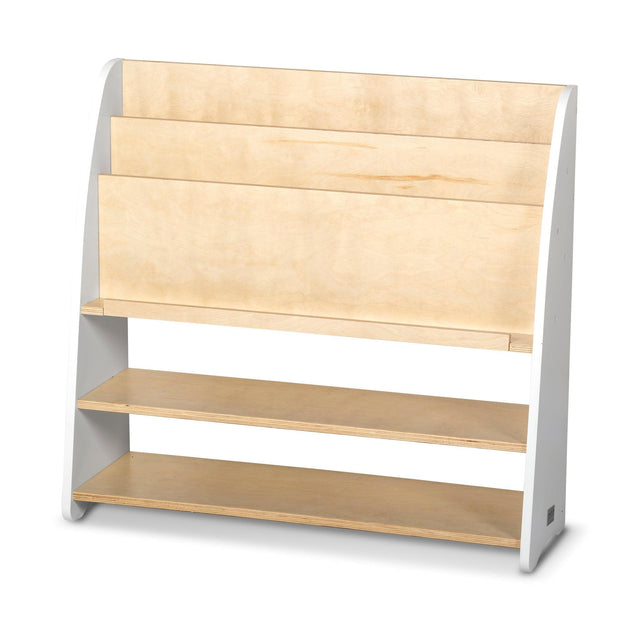 Montessori 2:1 Bookshelf - White Birch
