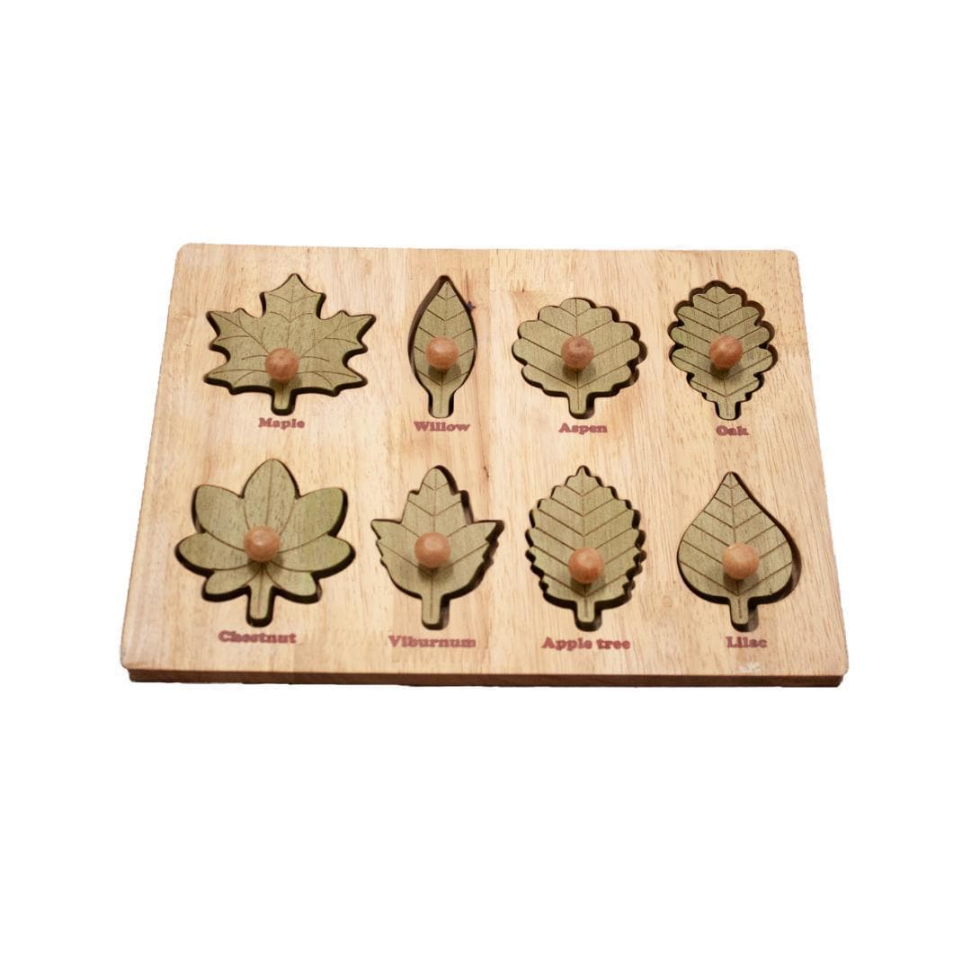 Leaf Panel Puzzle Montessori Early Education