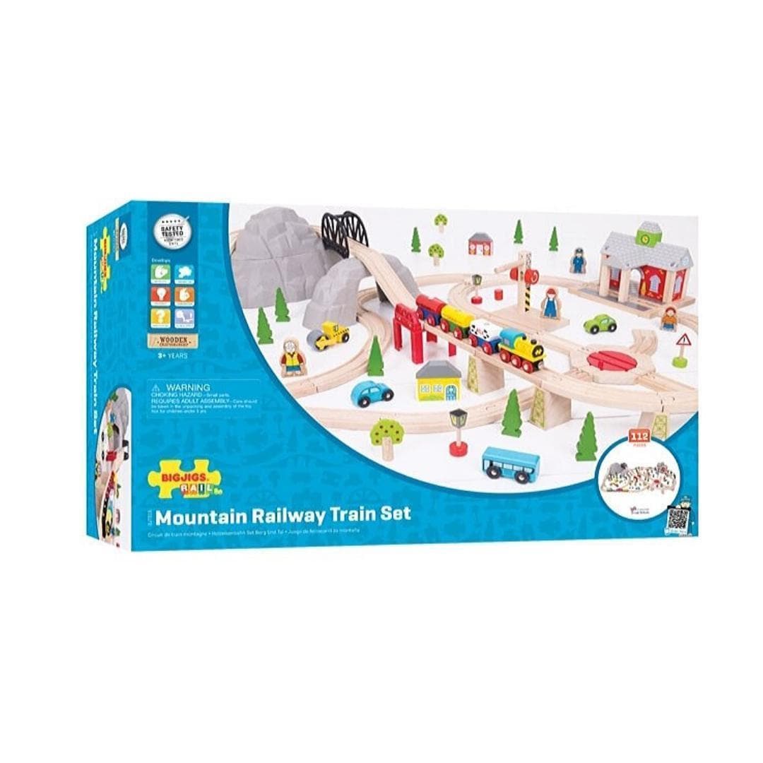Mountain Railway Train Set