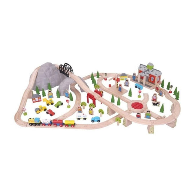 Mountain Railway Train Set