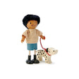 Mr. Forrester with Flexible Limbs & His Dog