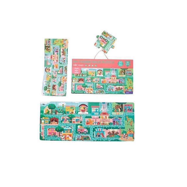 My Finger Maze Puzzle - ABC Town