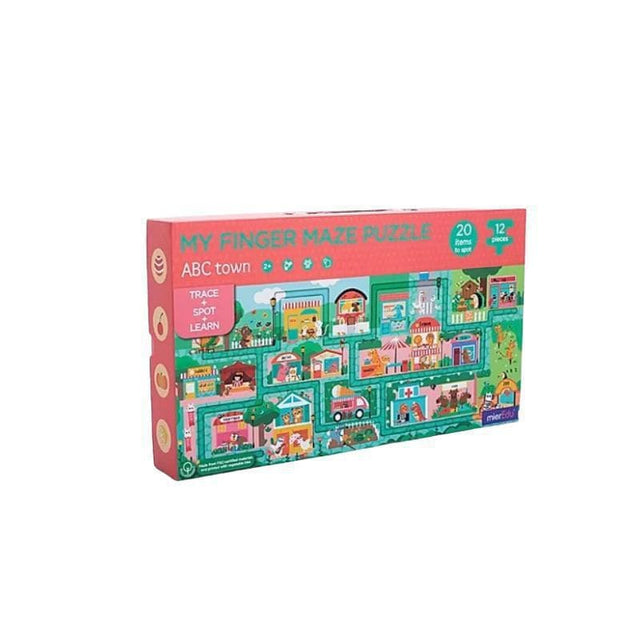 My Finger Maze Puzzle - ABC Town