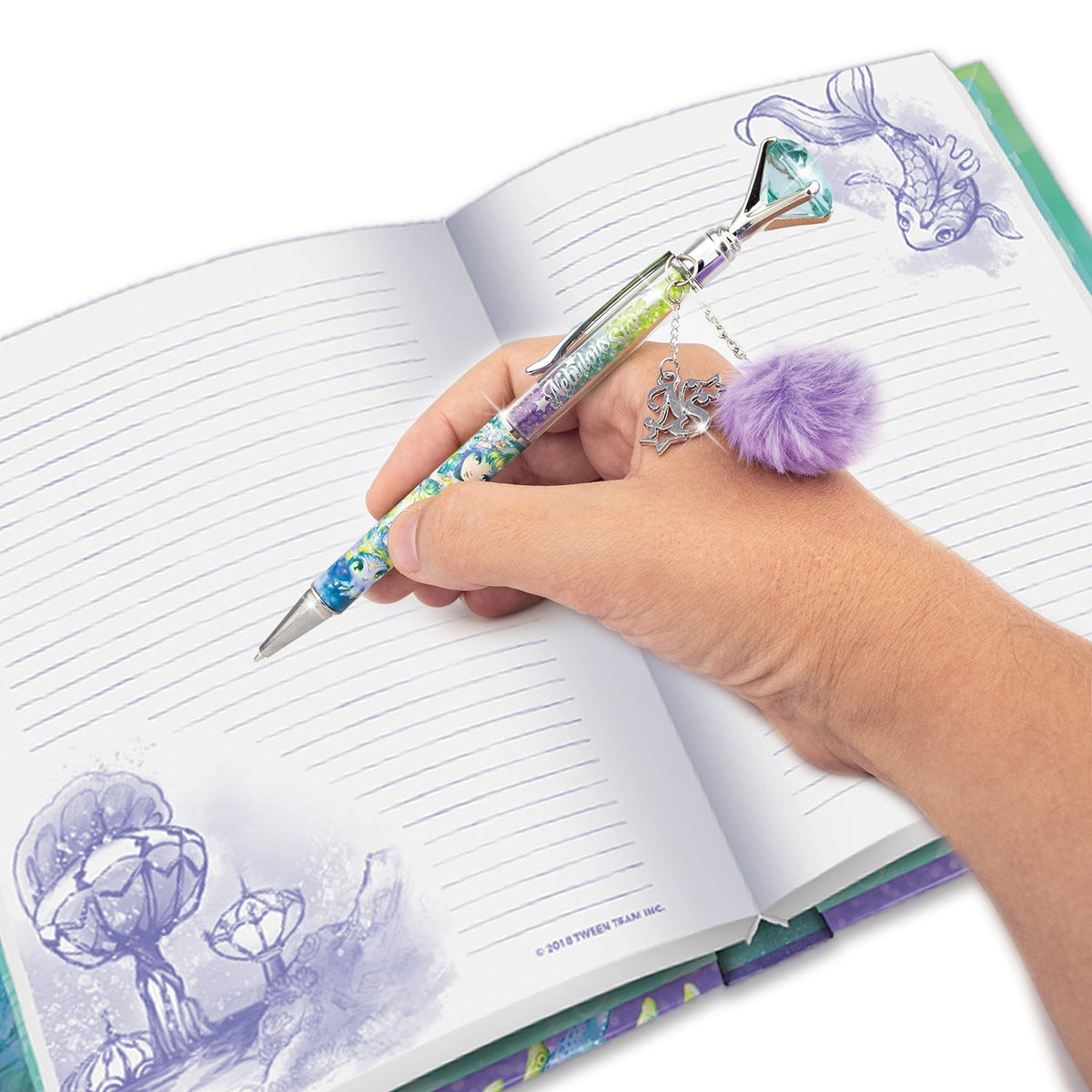 Nebulous Stars Diamond Pen – write in style with this gem-filled ballpoint pen and pretty charms