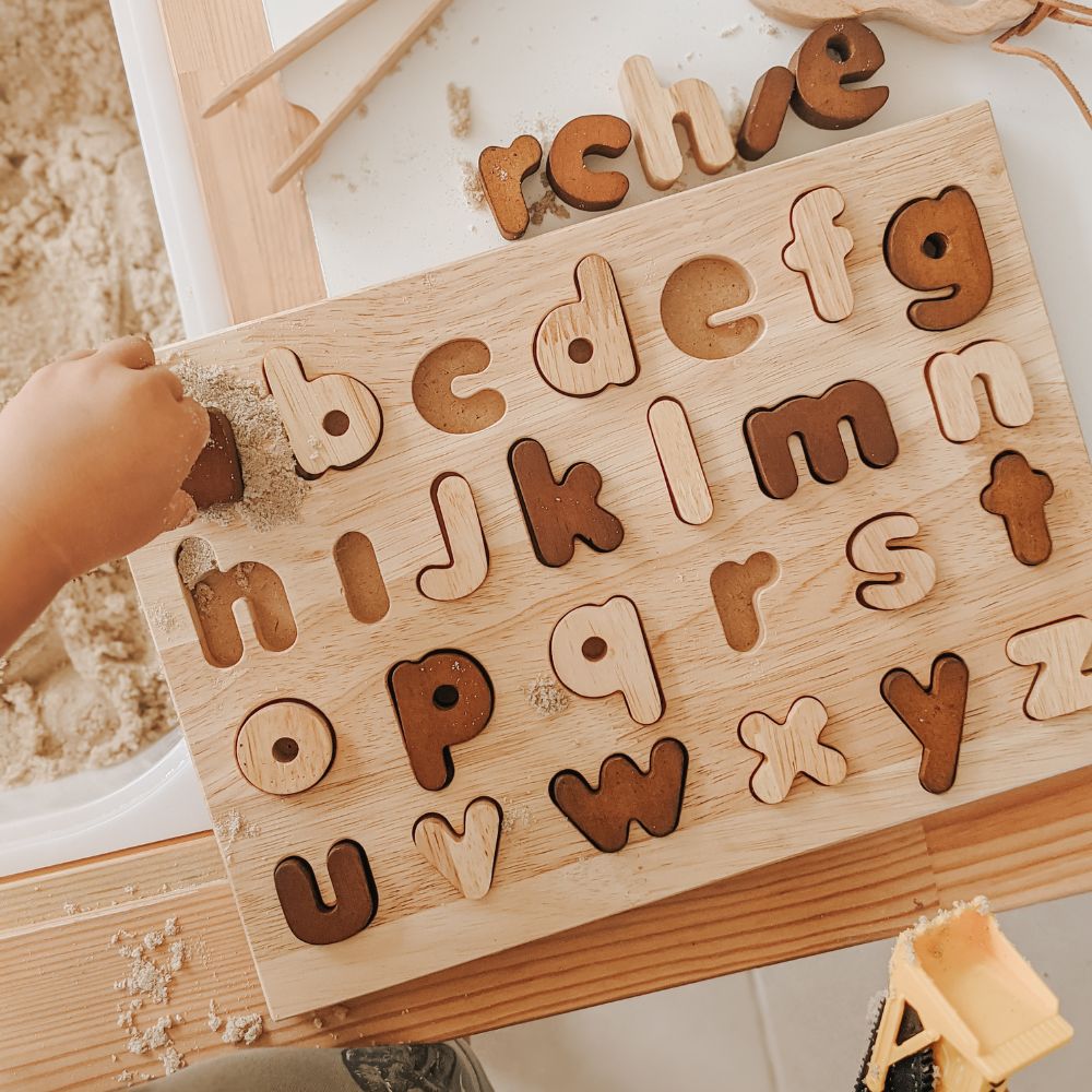 Natural Lower Case Letter Puzzle