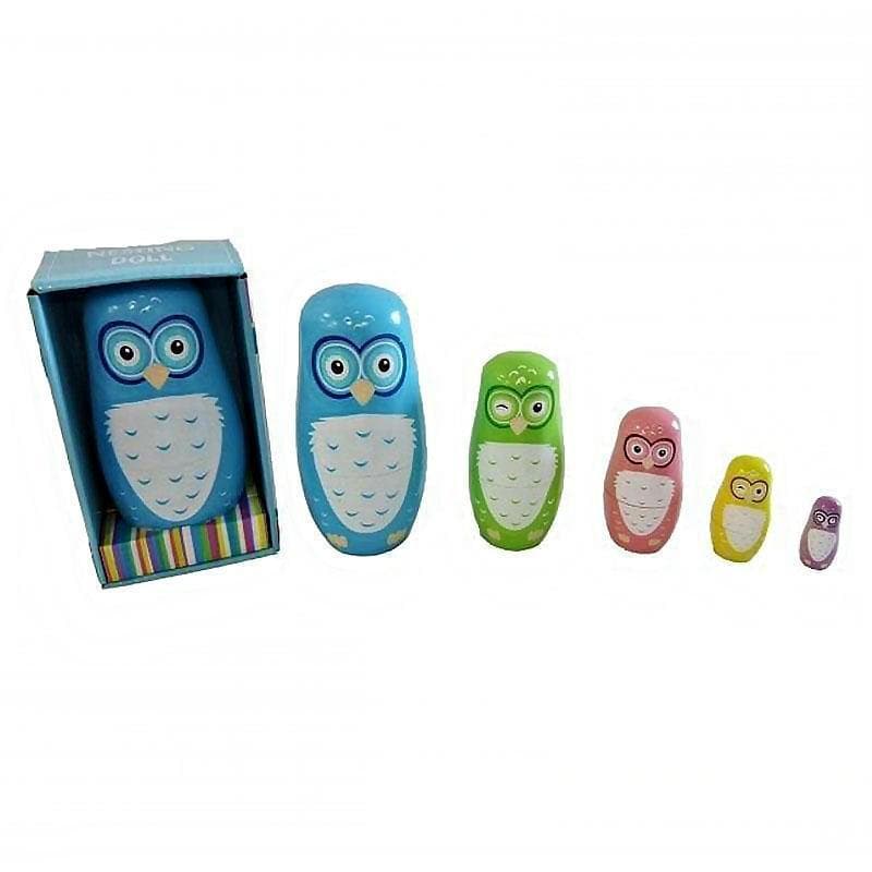 Nesting Dolls - Owl - 5pc
