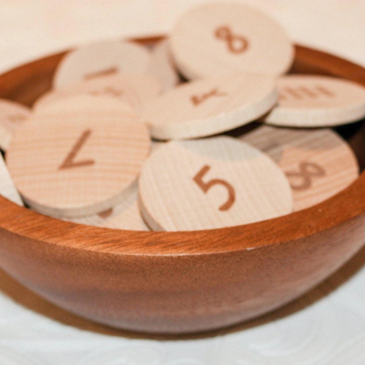 Number Counting and Subitising Discs 1 - 20