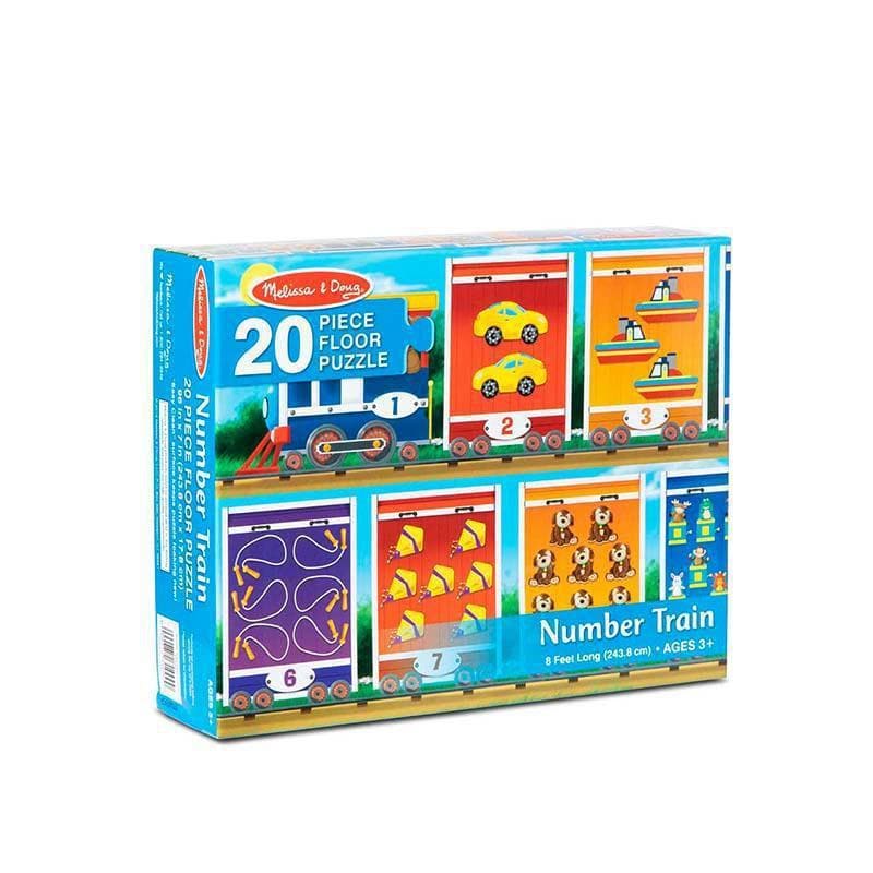 Number Train Floor Puzzle - 20pc