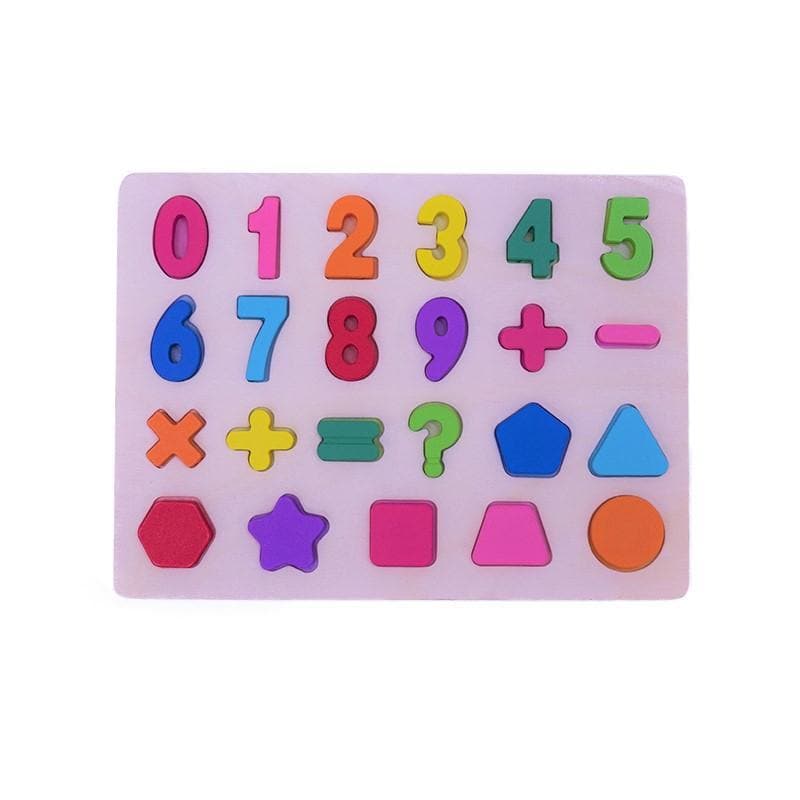 Numbers and Shapes Puzzle Set