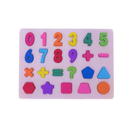 Numbers and Shapes Puzzle Set