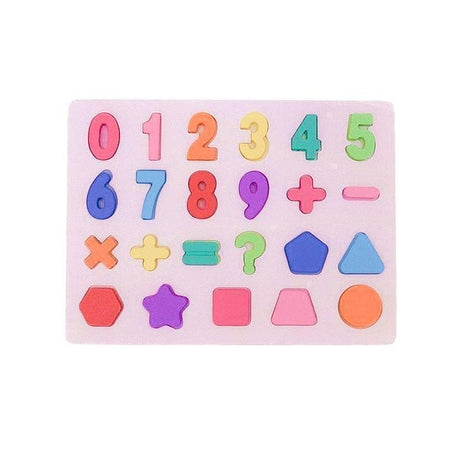 Numbers and Shapes Puzzle Set