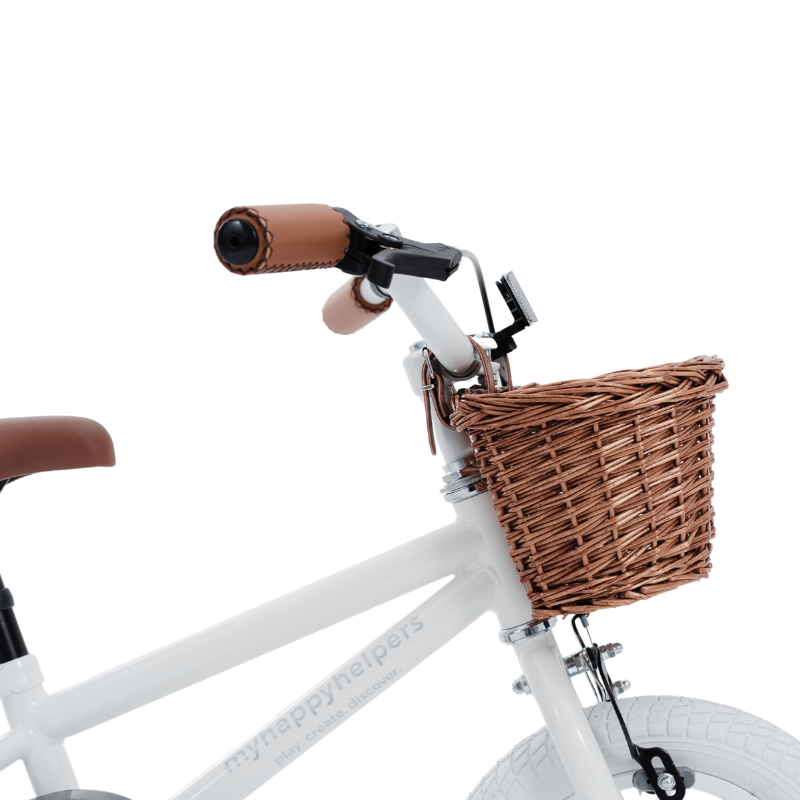 Pedal and Ride Steel Bike Bundle - Snow White