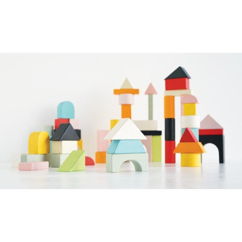 Petilou 60pc Building Blocks Set & Bag