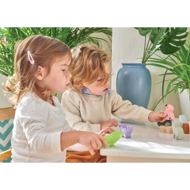 Petilou Andes Stacking Animals & Bag