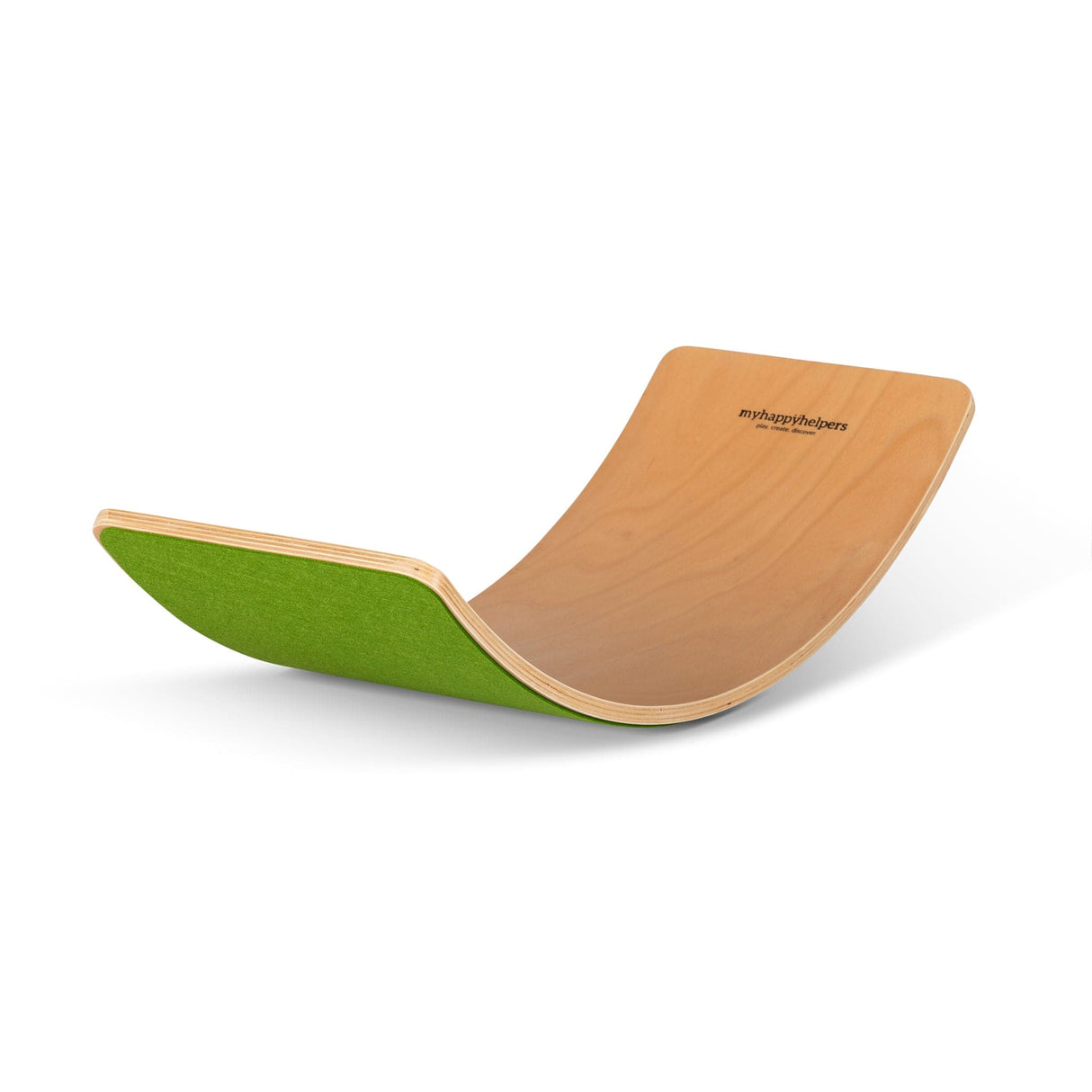 Pistachio Green Felt Backed Balance Board