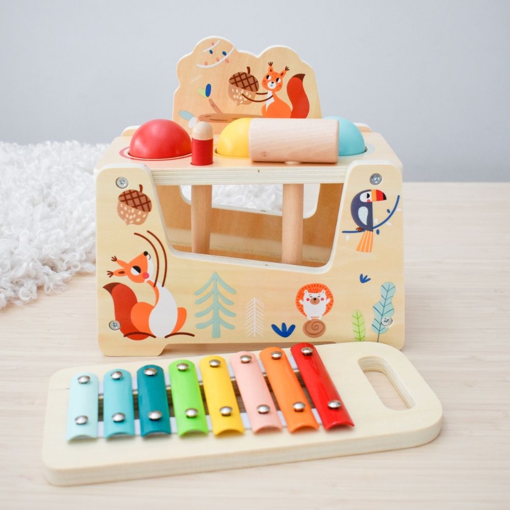 Pound & Tap Ball Bench With Xylophone