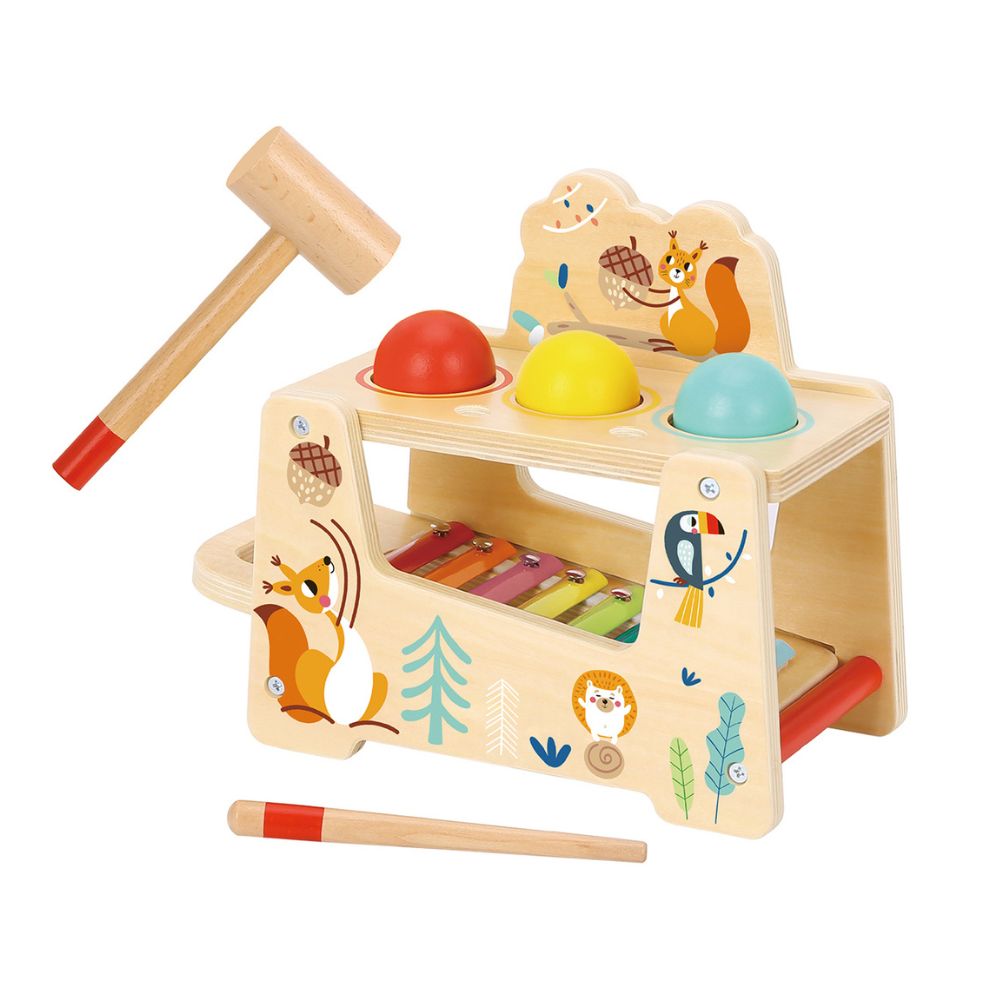 Pound & Tap Ball Bench With Xylophone