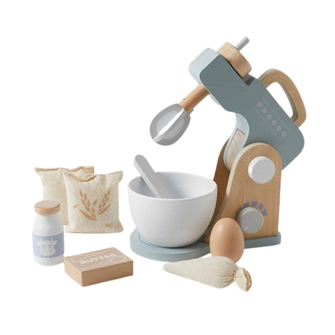 Wooden Mixer Set
