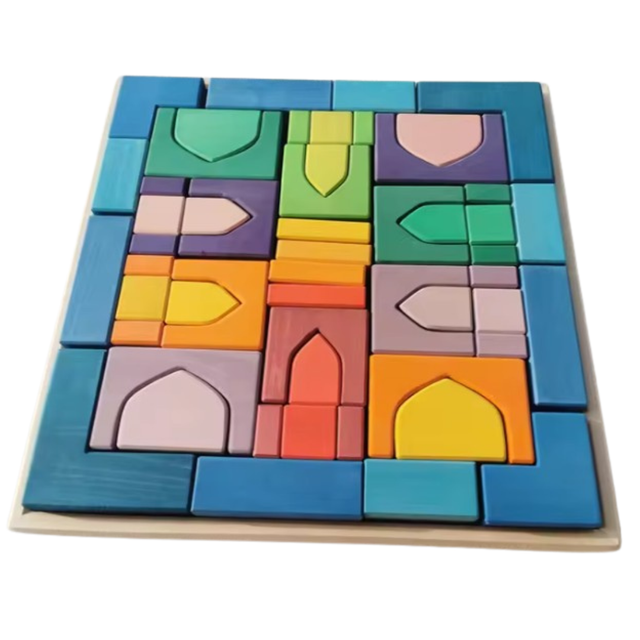 1001 Nights Wooden Castle Block Set July Restock
