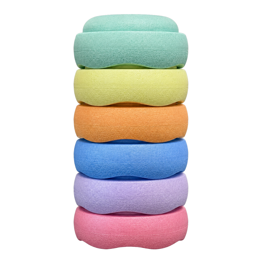 Stepping Stone - Pastel Set of 6