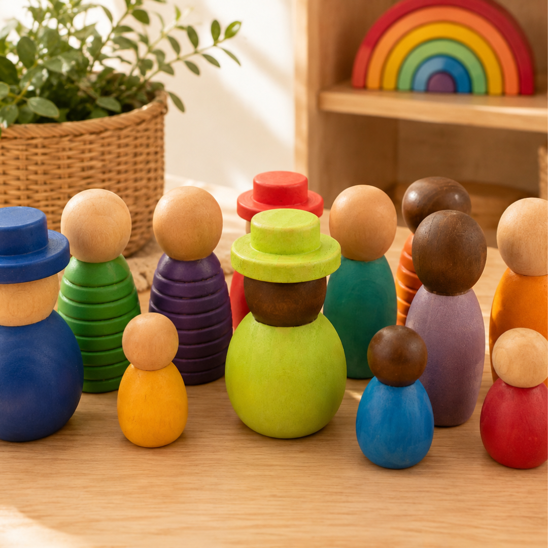 Community Peg Doll People