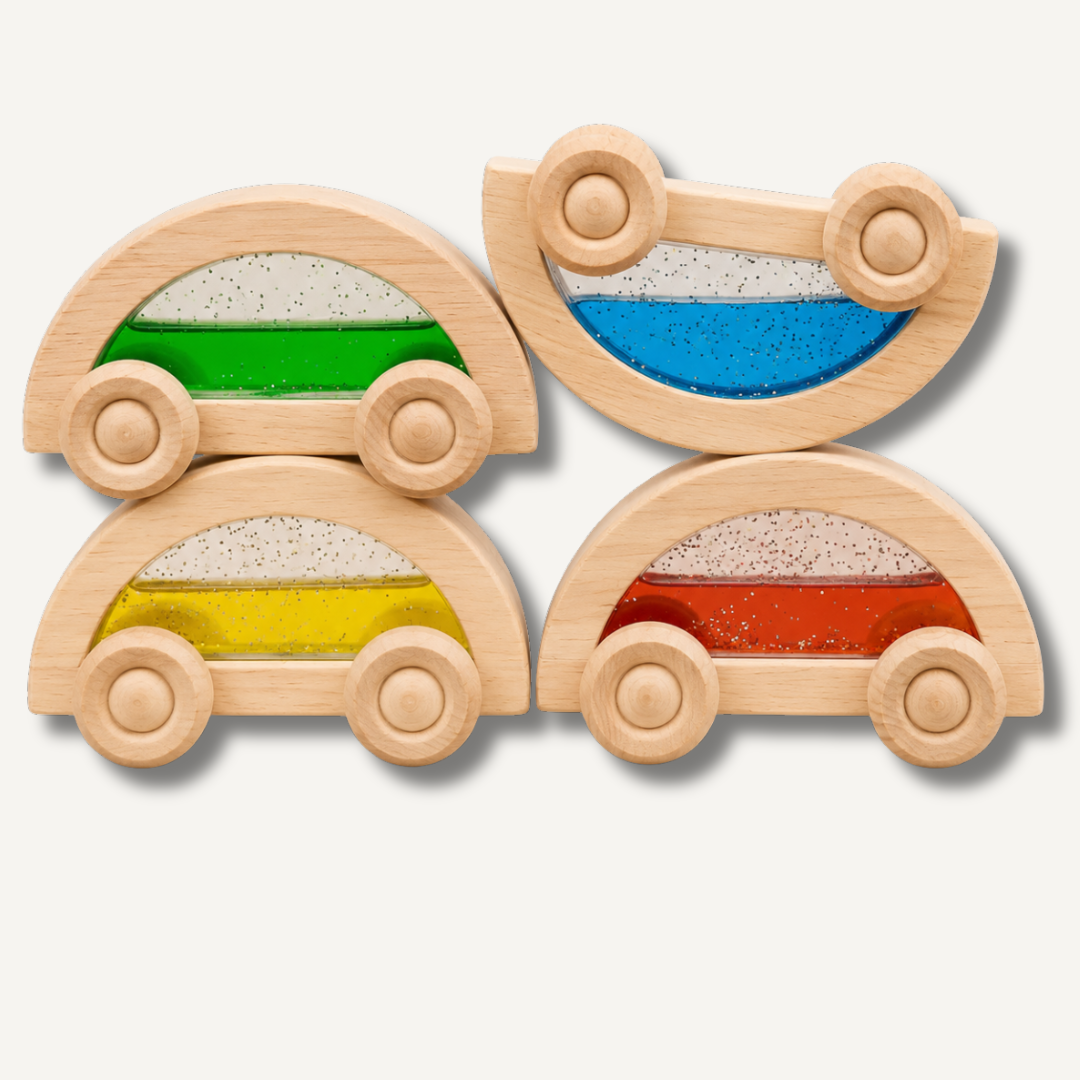 Wooden Sensory Cars