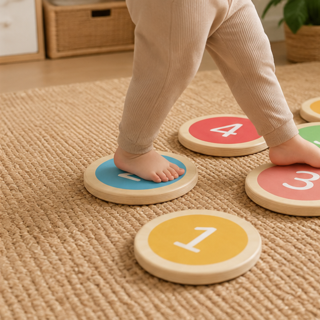 Wooden Stepping Stones