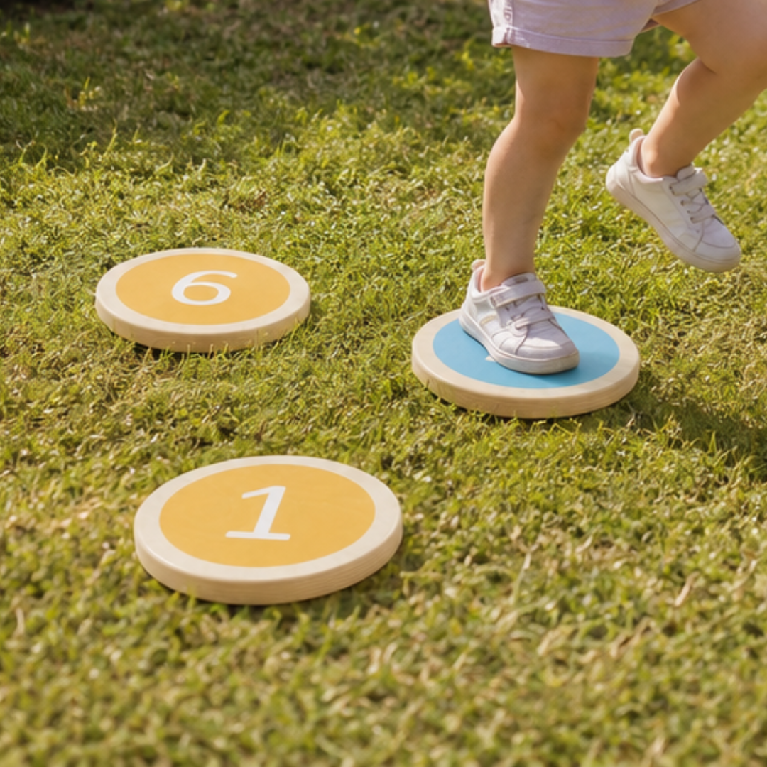 Wooden Stepping Stones
